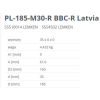 Zespół łożyskowy PL-185-M30-R BBC-R